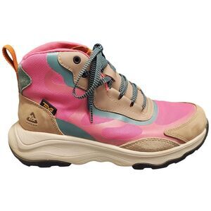 Teva Women's Pink and Tan Hiking Boots